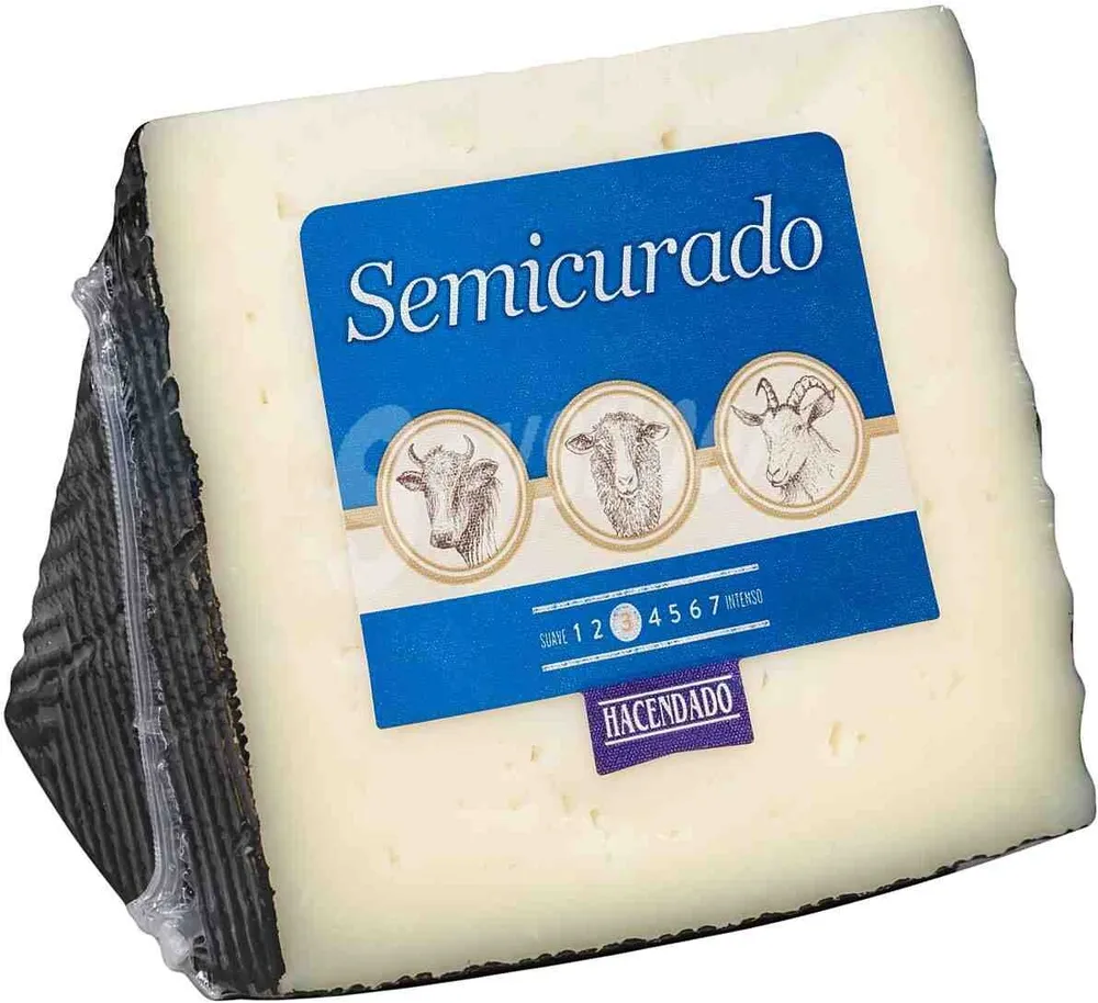 Queso semicurado mezcla