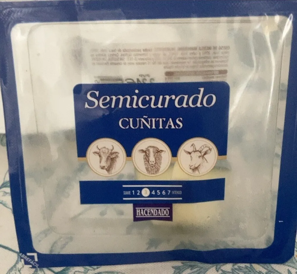 Semicurado cuñita
