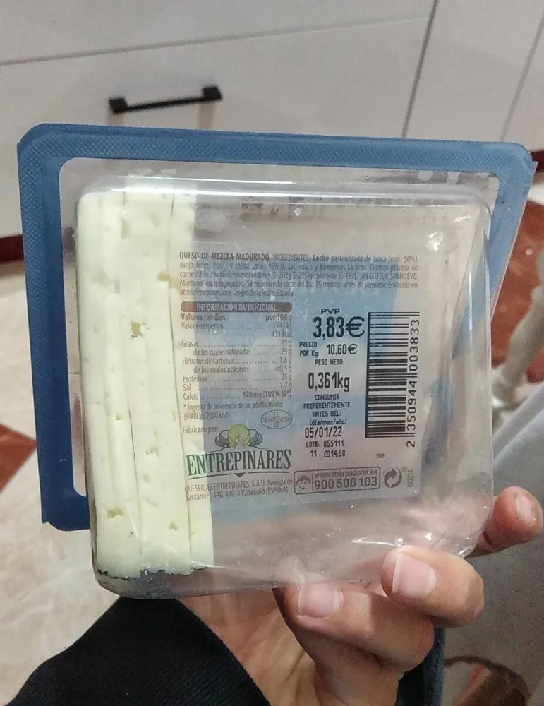 Semicirado cuñitas