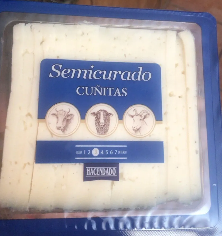Semicurado cuñitas