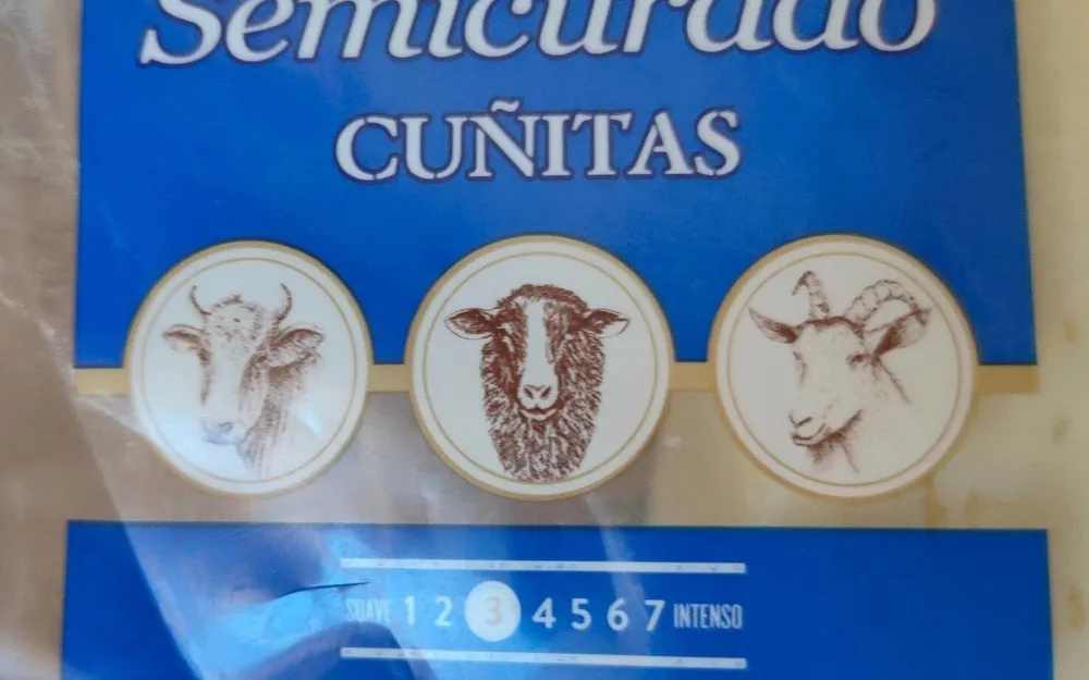 Queso Semicurado cuñitas