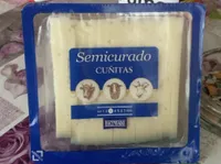 Queso Semicurado ya cortado