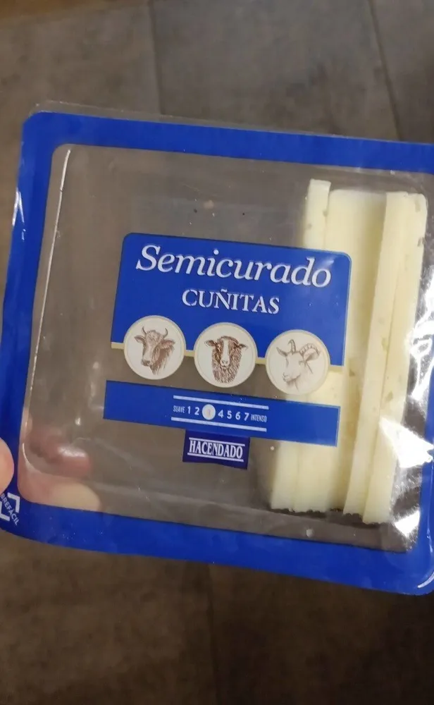 Semicurado cuñitas