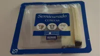 Queso semicurado cuñitas