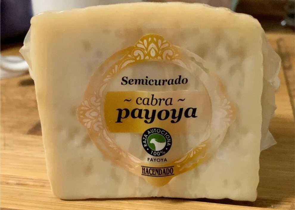 Queso semicurado cabra payoya