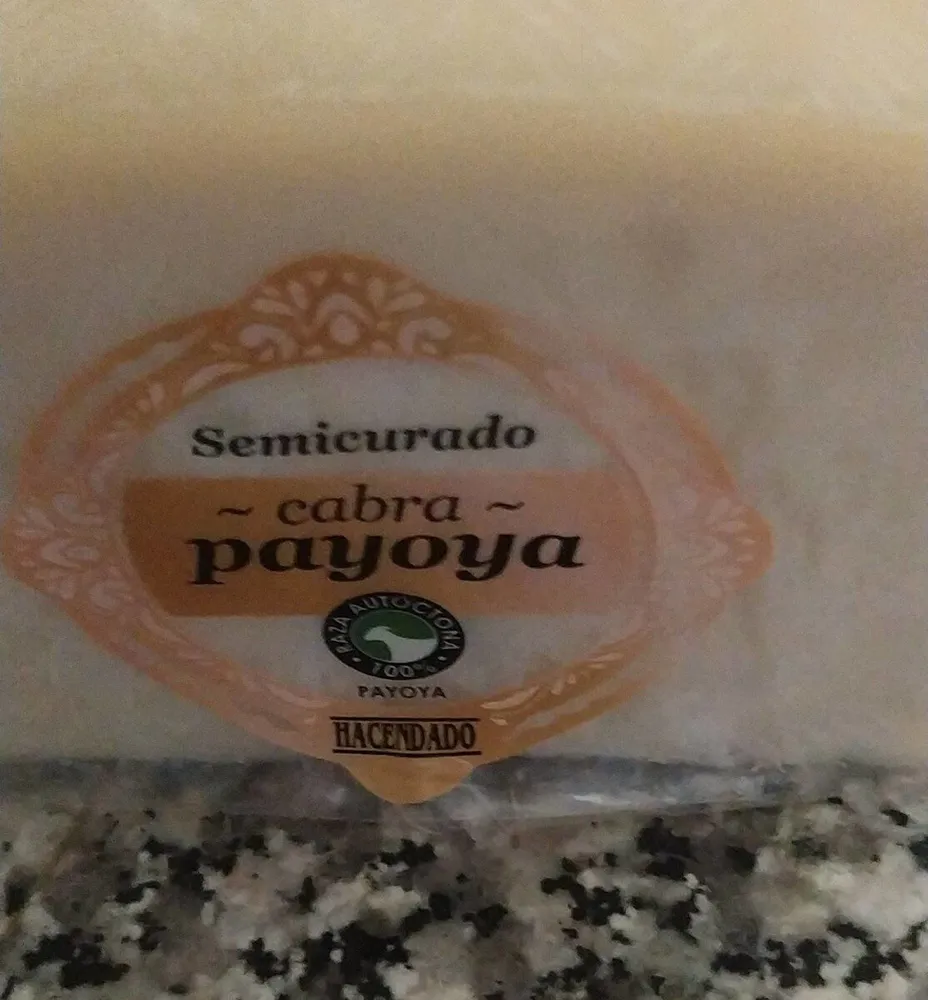 Queso semicurado cabra payoya