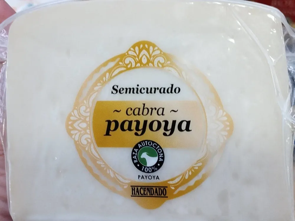 Queso semicurado Payoya