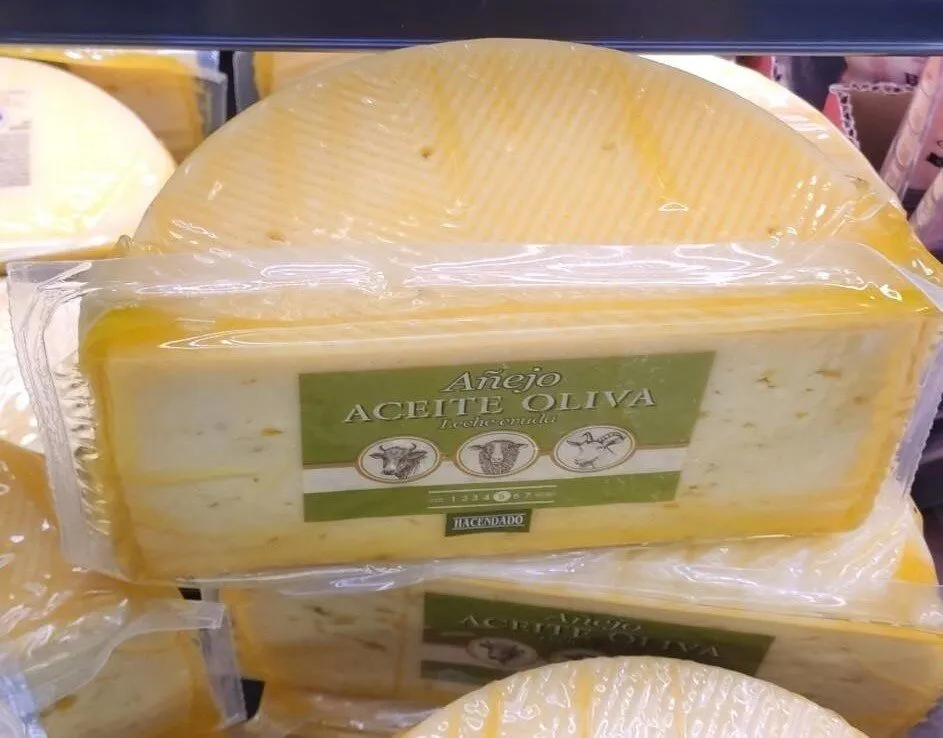 Añejo aceite oliva queso