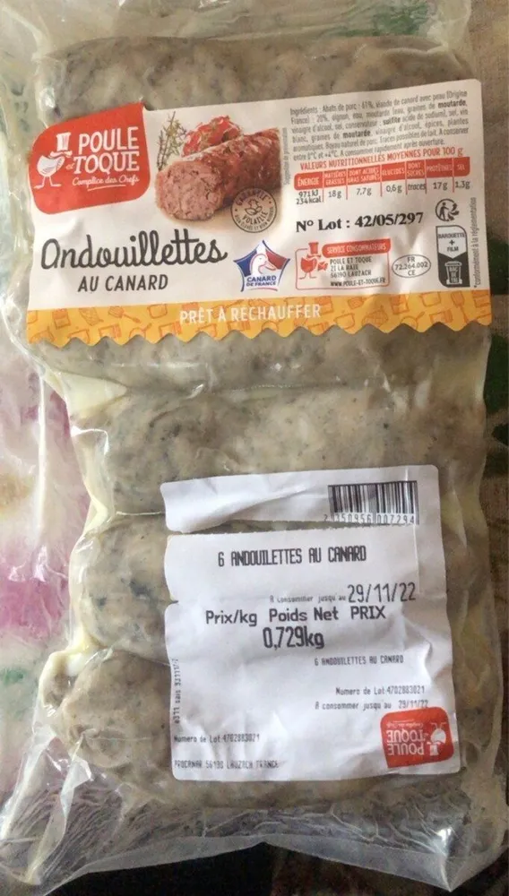 Andouillette aux canards