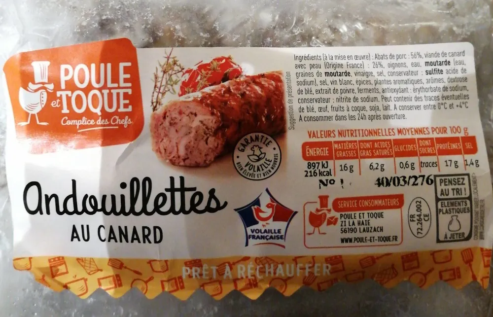 Andouillettes au canard