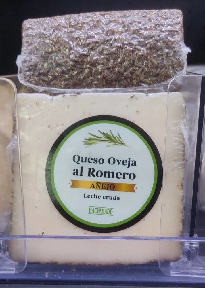 Queso oveja al romero