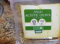 Queso aceite oliva leche cruda