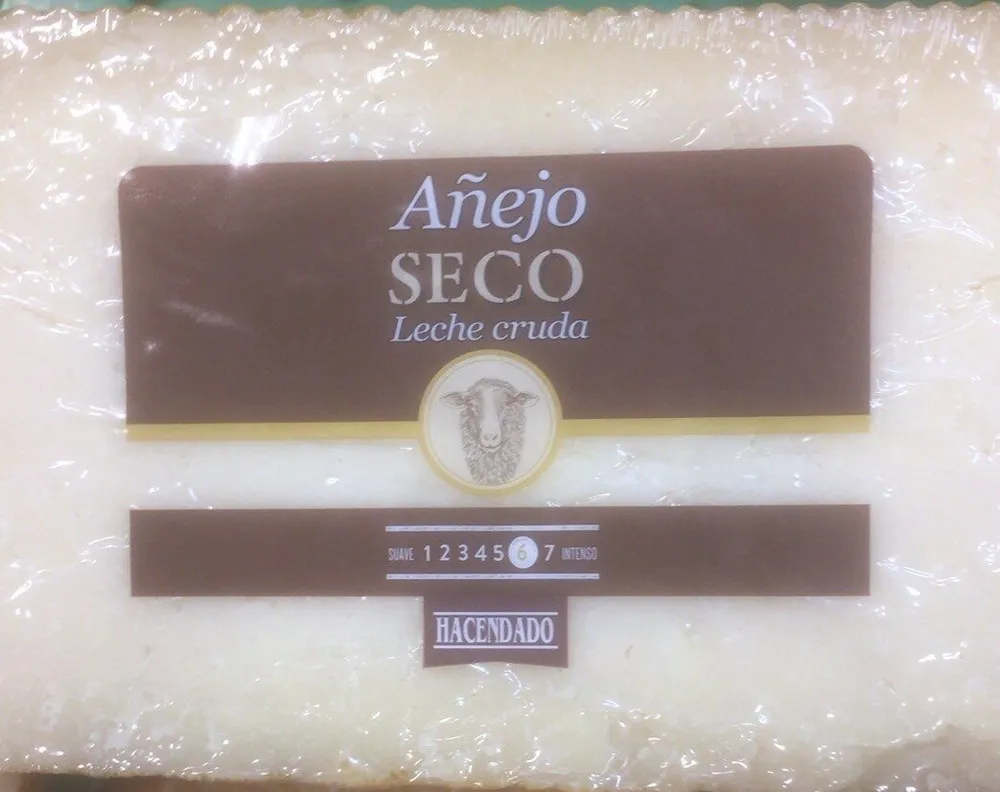 Añero seco leche cruda