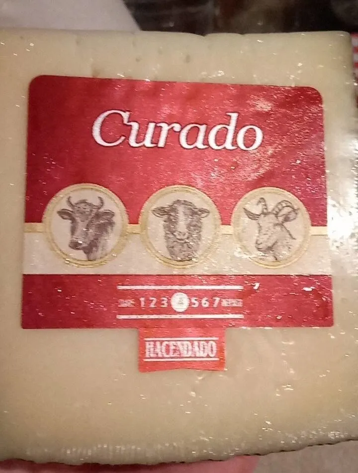 Queso curado cabra oveja vaca