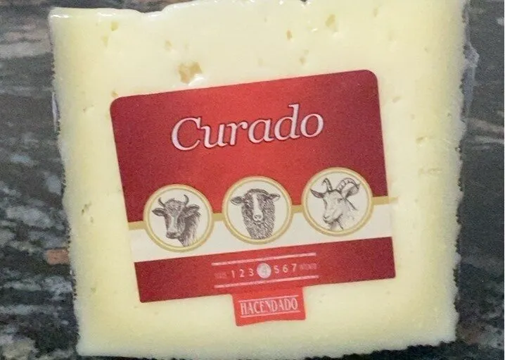 Queso de mezcla curado