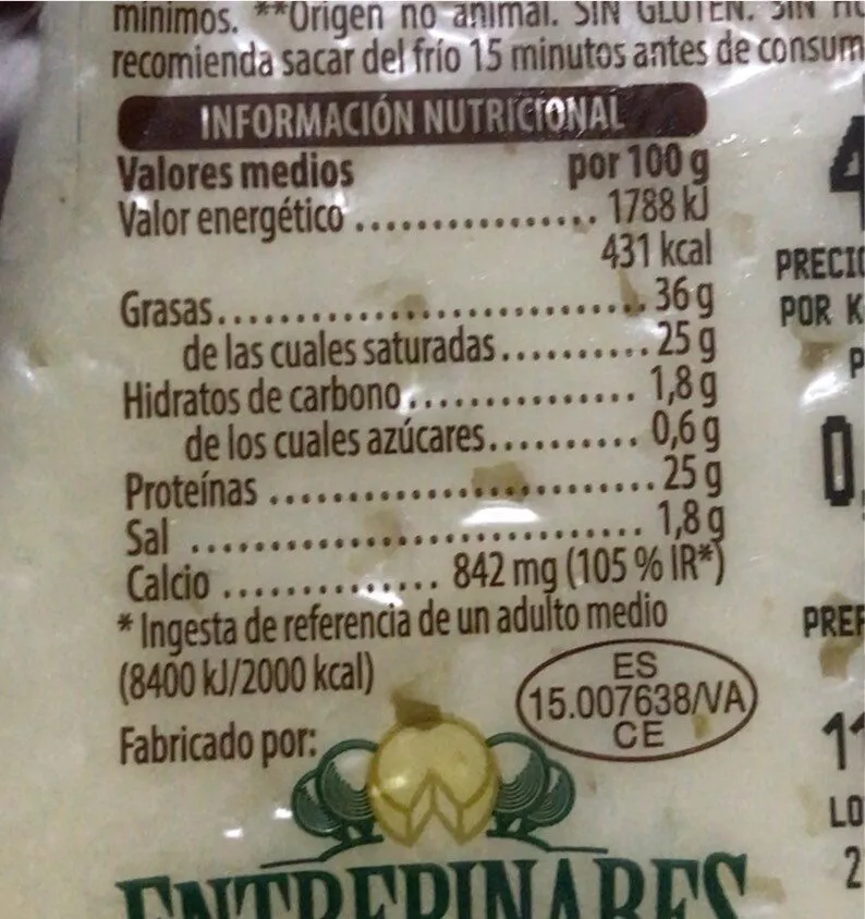 Queso de mezcla madurado