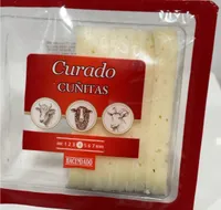 Queso curado cuñitas