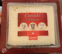 Queso curado cuñitas