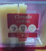 Queso cuñitas curado