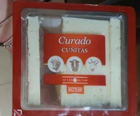 Queso curado cuñita