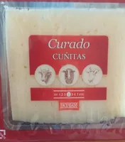 Queso cuñitas curado