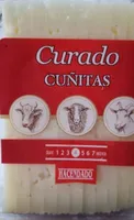 Queso cuñitas curado