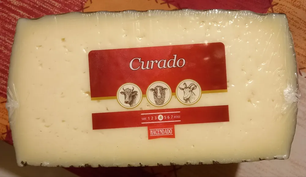 Queso de mezcla curado