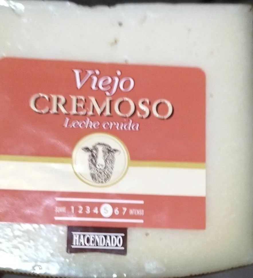 Queso viejo cremoso de oveja