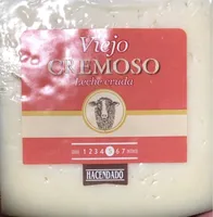Viejo cremoso leche cruda