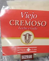 Queso viejo cremoso leche cruda
