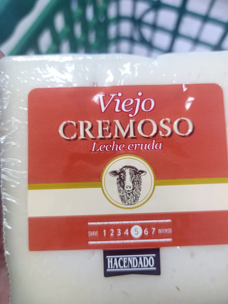 Formatge Vell cremós Llet crua