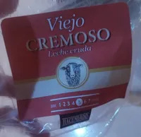 Viejo cremoso leche cruda