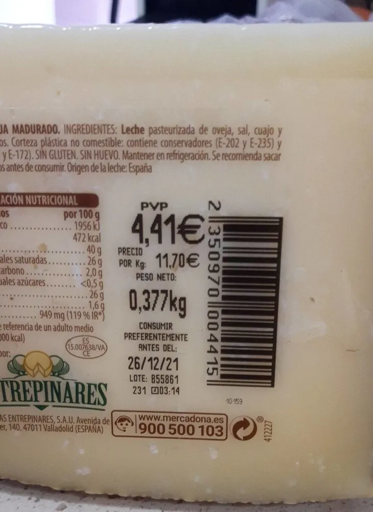 Queso viejo