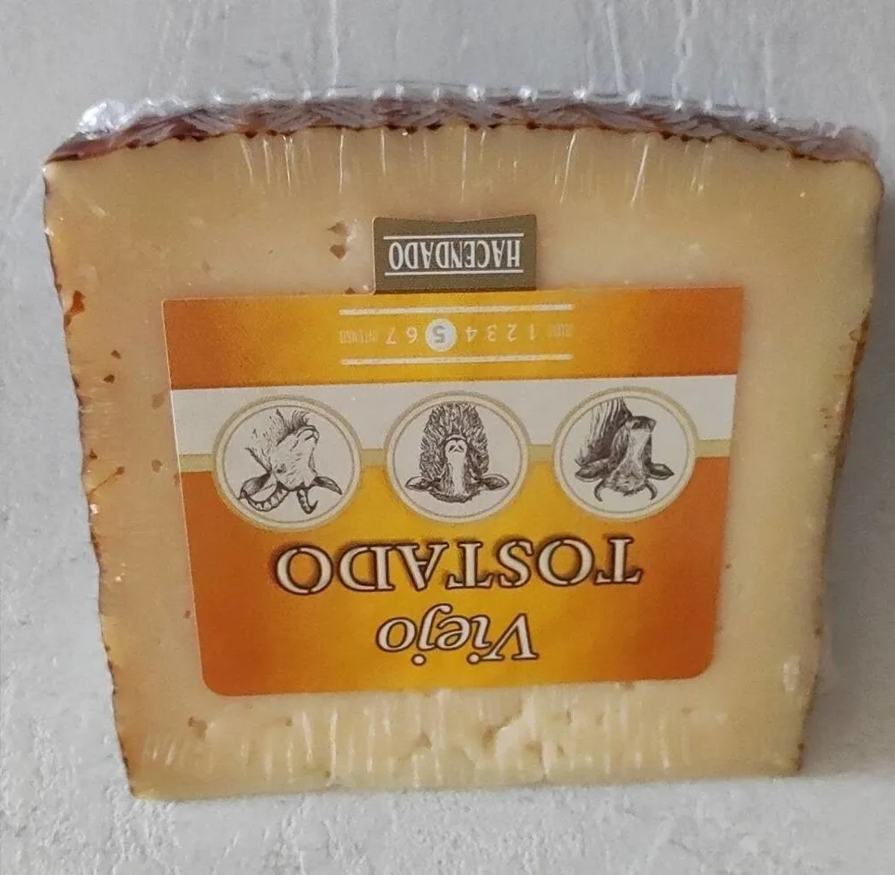 Queso viejo tostado