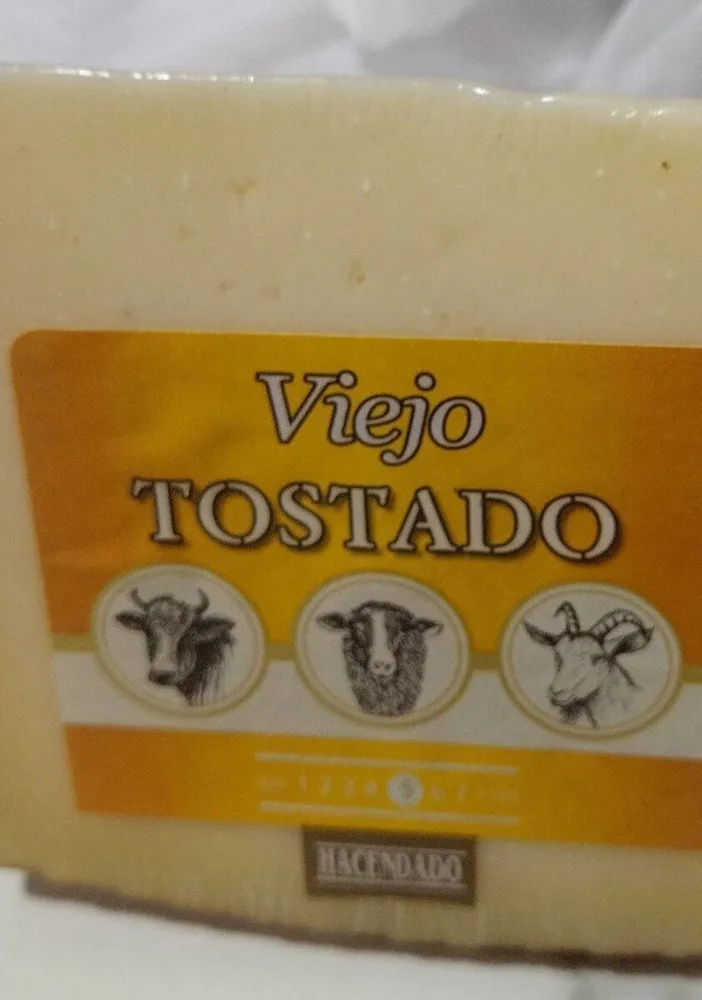 Queso viejo tostado
