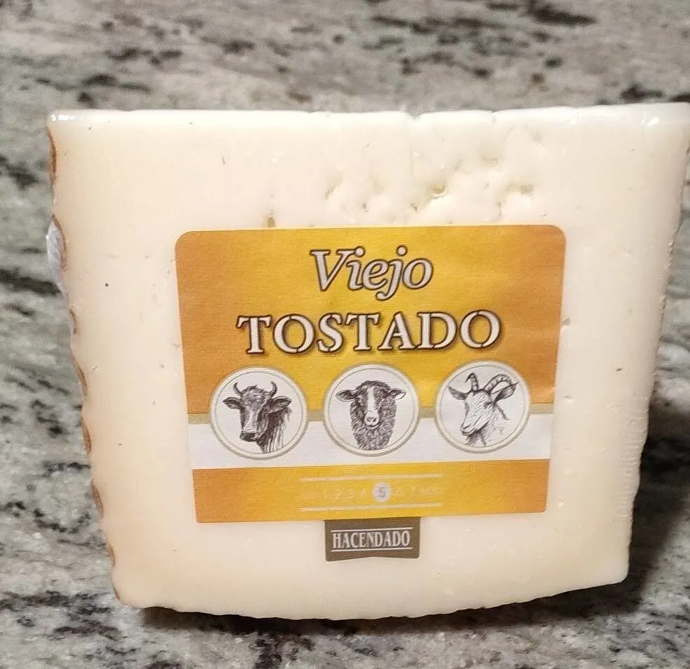 Queso mezcla viejo tostado