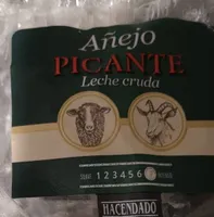 Queso añejo picante leche cruda