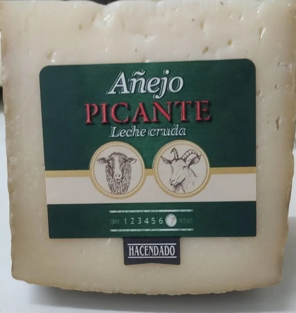 Añejo picante leche cruda
