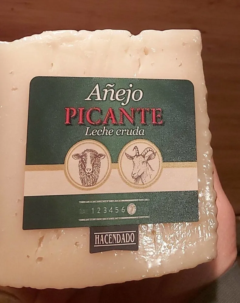 Queso añejo picante