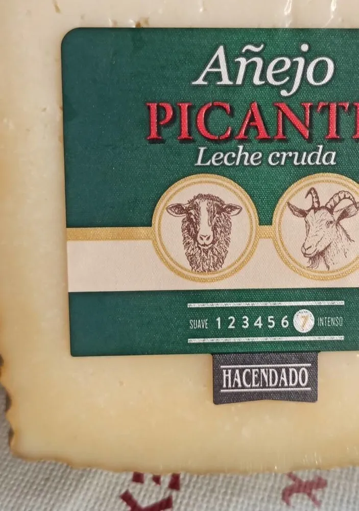 Anejo picante leche cruda