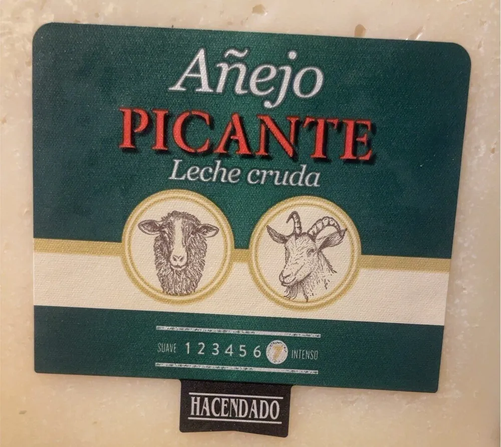 Queso añejo picante