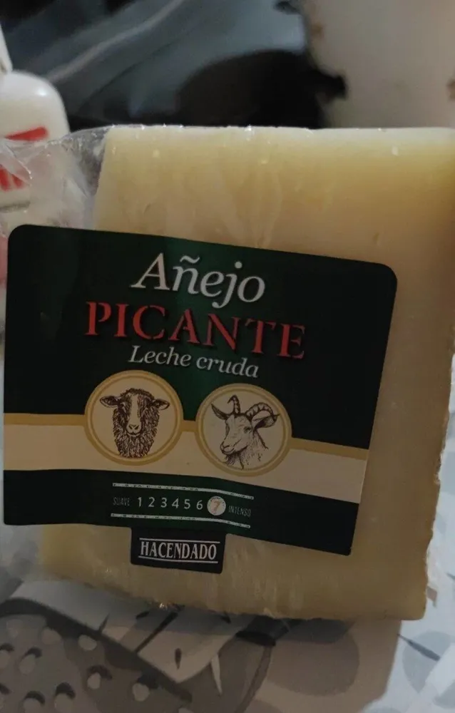 Queso añejo picante