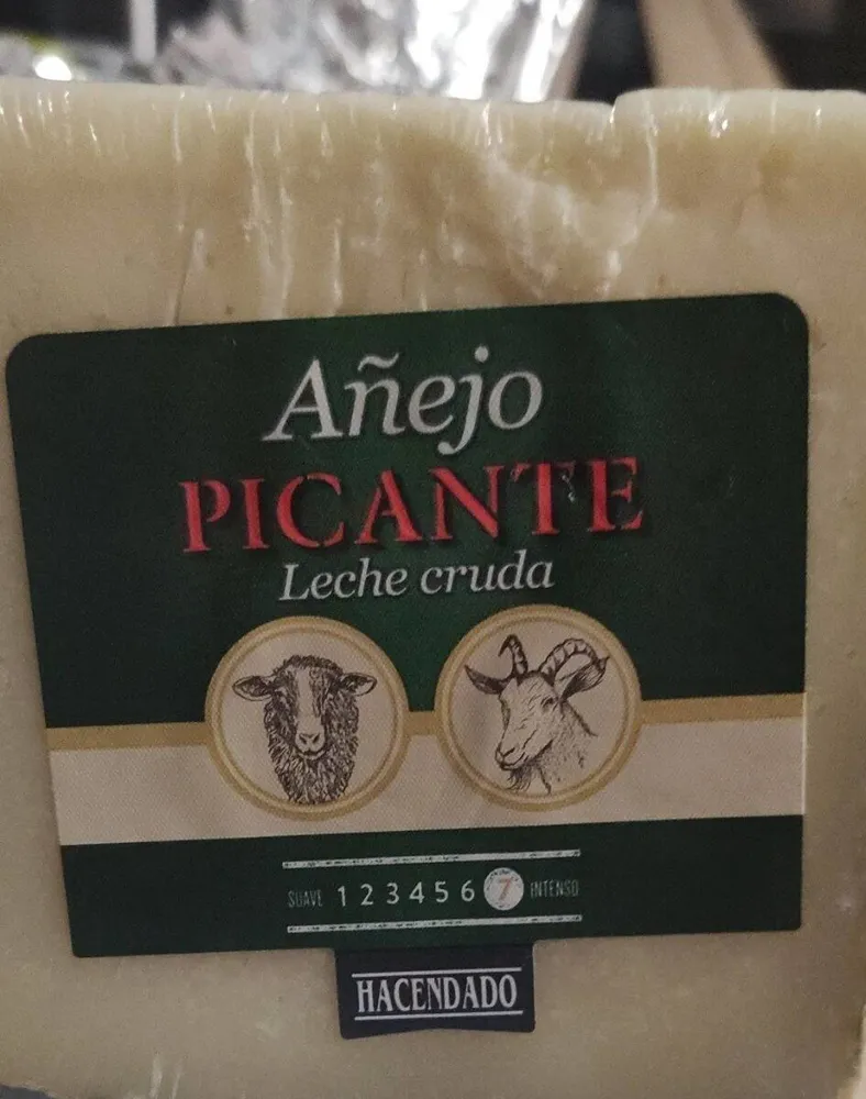 añejo picante leche cruda