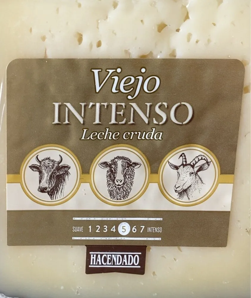 Viejo intenso. Leche cruda