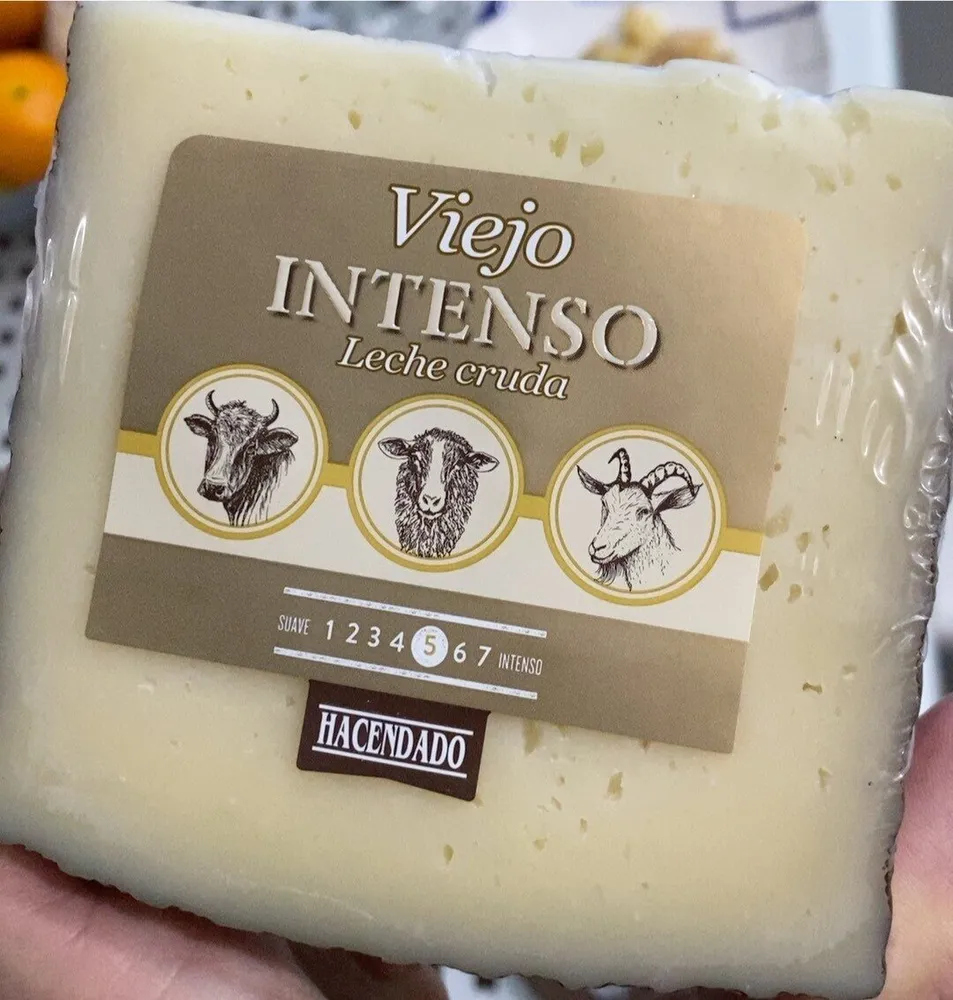 Queso viejo intemso