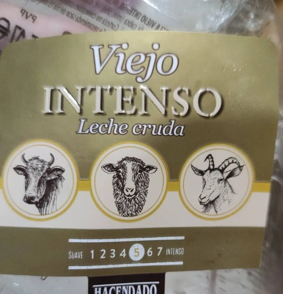 Viejo lntenso Leche Cruda