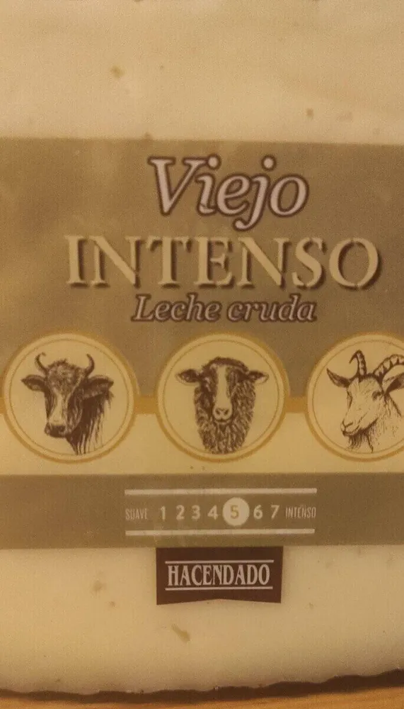 Queso viejo intenso leche cruda