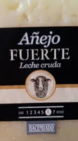 Queso añejo fuerte leche cruda