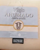 Viejo ahumado leche cruda
