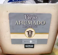 Viejo ahumado leche cruda